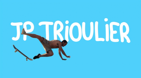 skateboarder JP Trioulier dans DVD SKATE Anagram Crazy Extreme Skate