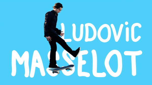 skateboarder Ludovic masselot dans DVD SKATE Anagram Crazy Extreme Skate