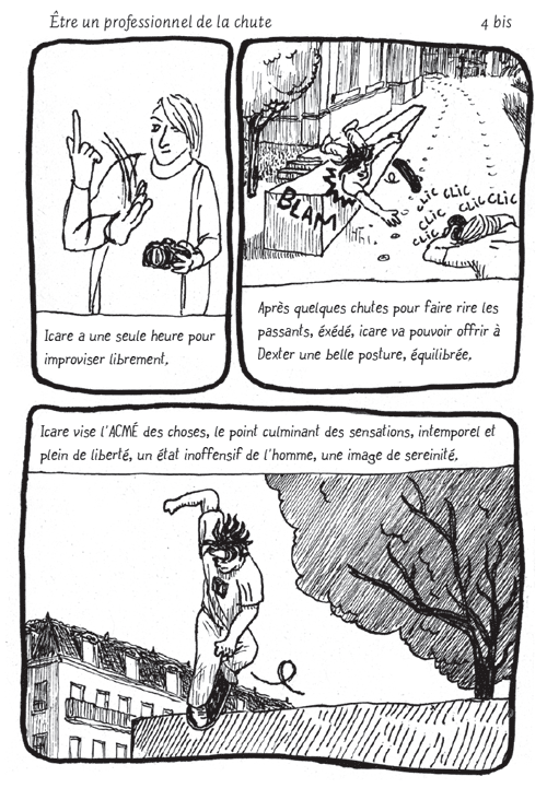bande dessinée Icare skate "Un jour avec Icare"