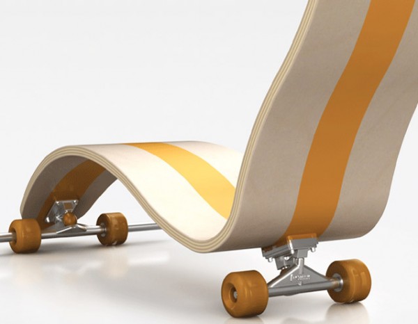 La Skate chair par Florent Lasbleiz