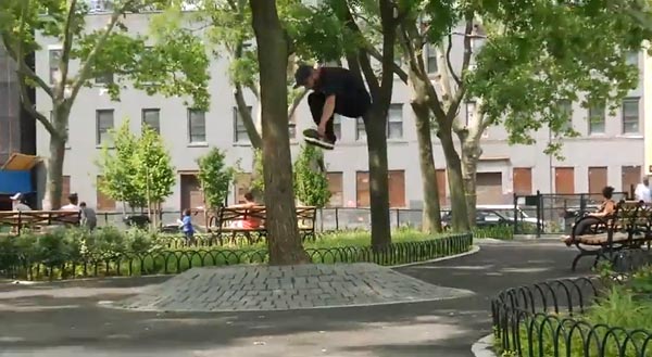 Zered Bassett skateboarder FLIP