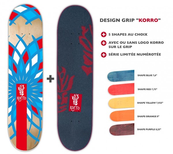 Board Korro Skateboards : design KORRO