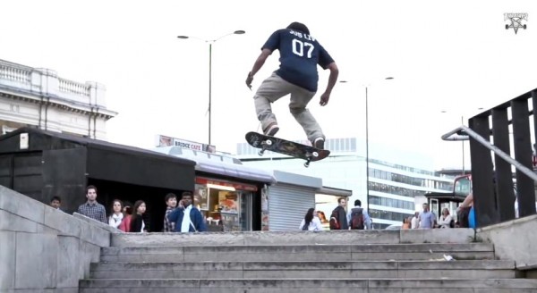 Nollie 360° - vidéo skate SUPRA-Residency in the UK