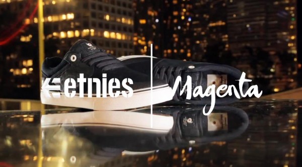 video skate Osaka nights etnies & Magenta Collaboration skate shoes