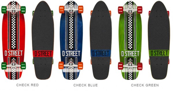 d street bomber skateboard longboard CRUISER