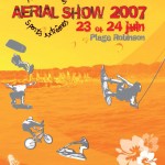 Affiche AERIAL SHOW 2007, Festival des sports extrêmes à Mandelieu