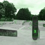 Skatepark de Magny Les Hameaux - Yvelines 78 : air de street : barre à lipslide
