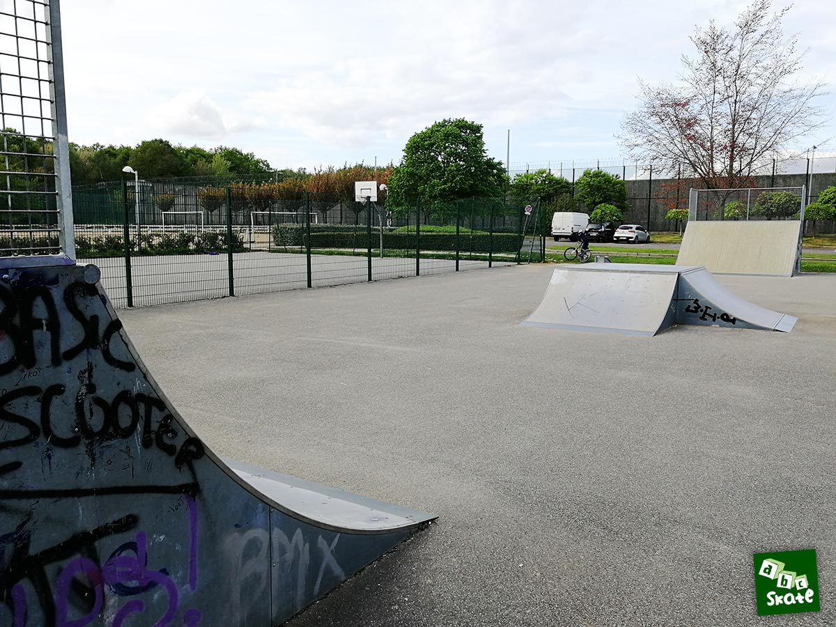 skatepark Bois d'Arcy : quarter