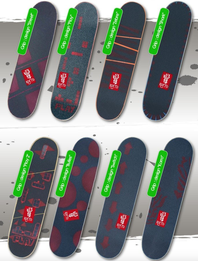 Grips personnalisés Korro Skateboards
