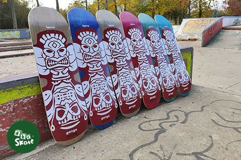 Comment choisir sa planche de skate ? 5 boards de la collection Gongo Maya (2021)