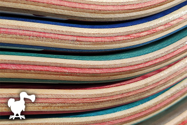 Nouvelle collection de boards Korro Différentes couches qui constituent la planche de skate