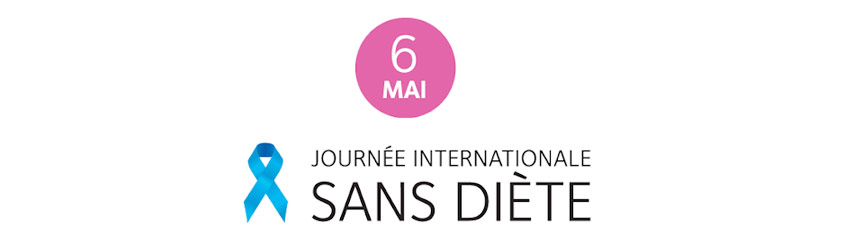 Dodo Shop soutient la journée internationale sans régime avec son t-shirt Addicted Visuel pour la journée internationale sans diète aux couleurs de DodoShop