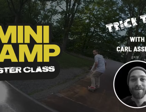 Mini Ramp Master Class : Switch Frontside Blunt par Carl Asselin