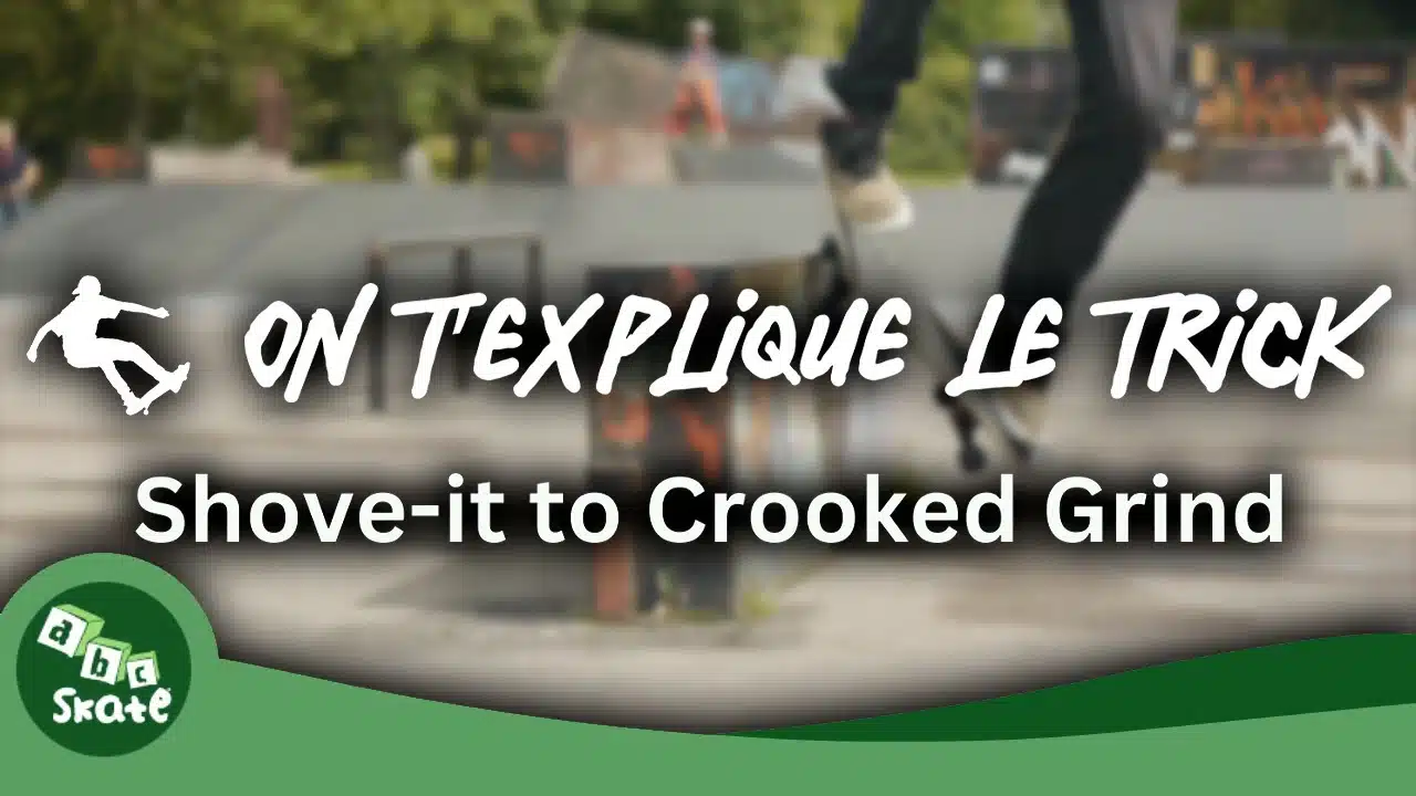 On t'explique le trick : le frankie front 180°.