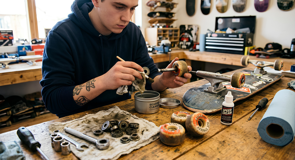 Comment entretenir son skateboard ?