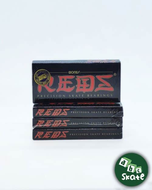 Jeu de 8 roulements Bones Reds