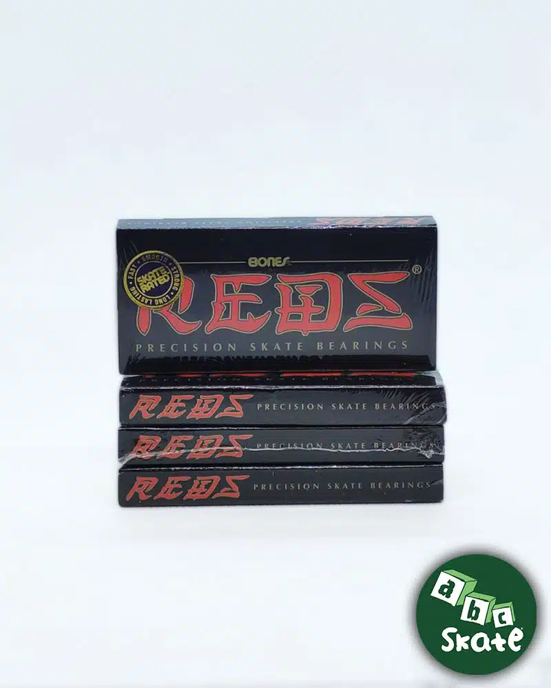 Jeu de 8 roulements Bones Reds