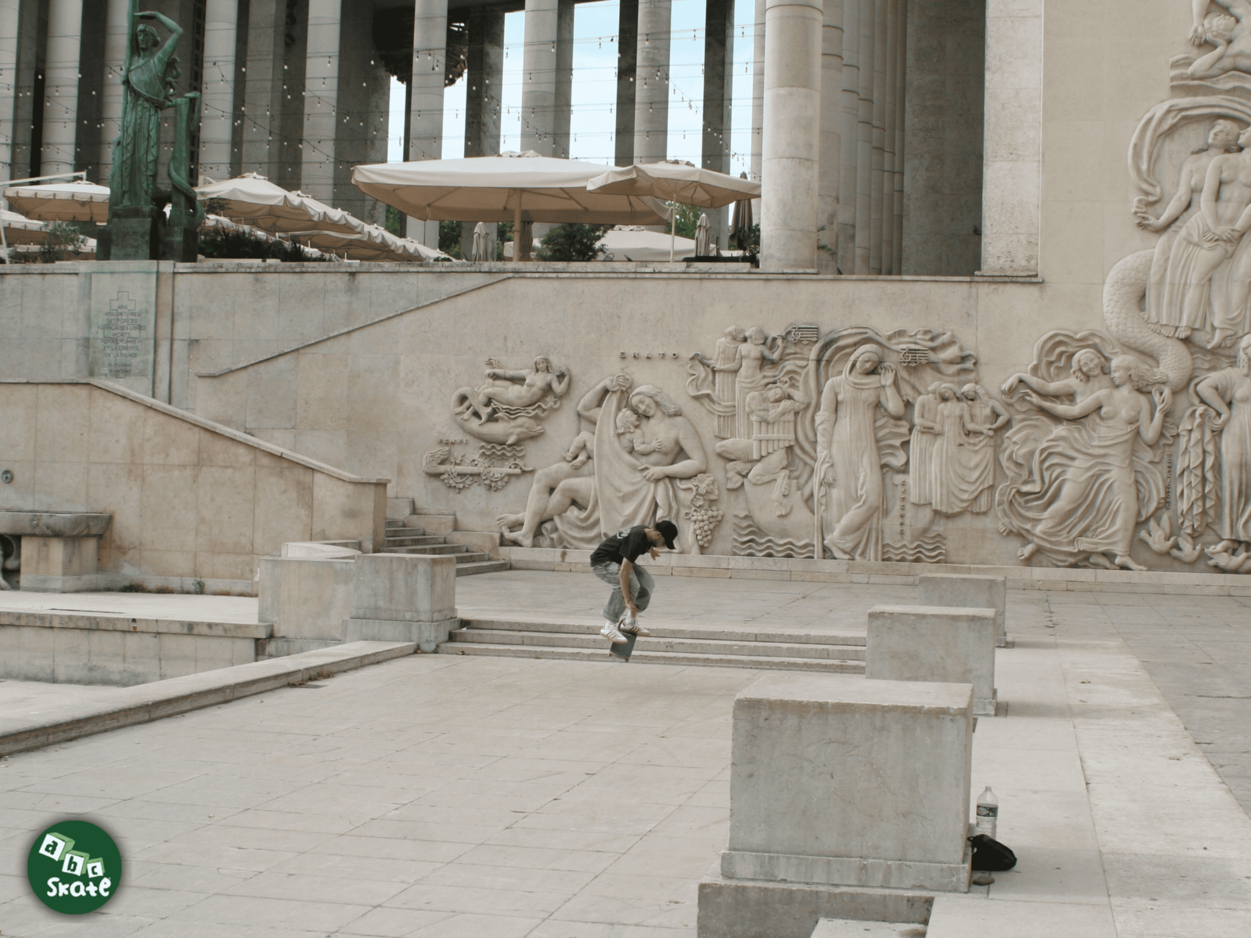 Le spot de skate du Palais de Tokyo à Paris : le mythique "Dôme"